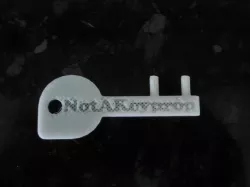 NotAKeyProp Useless iPhone / Smartphone accessory