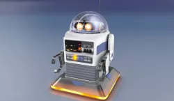 Omnibot RC Action  Robo Custom  3D model