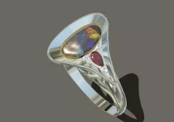 Opal ring