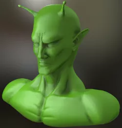 Piccolo - Sculptris model 3D model