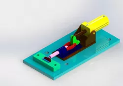 Pneumatic clamp