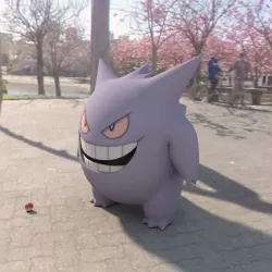 Pokemon Gengar Low-poly  3D model