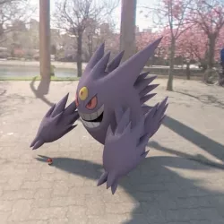 Pokemon Mega Gengar Low-poly  3D model