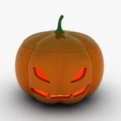 Pumpkin 3D model