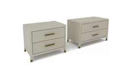 Restoration Hardware- Graydon Nightstand-001 3D model