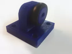 Rotary encoder holder + wheel