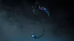 Scythe staff model 3D model