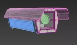 security camera 3D model