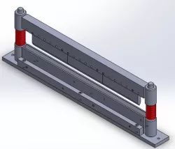 Sheet metal brake / Kantbankje