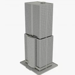 Skyscraper 3D model
