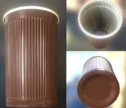 Small Plastic Cup Collection Low-Poly Low-poly  3D model