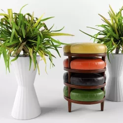 Stackable ottoman model 3D model