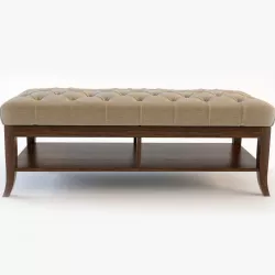 Stanley furniture - Hudson street bed end bench 3D model
