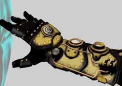 steampunk glove 3D model