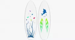 Surfboard 3D model