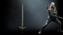 The witcher silver sword 3D model