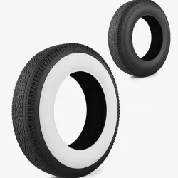 Tire Garfield ZigZag 3D model