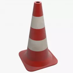 Traffic Cone 3D model