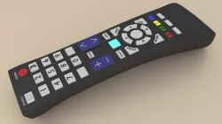 TV REMOTE CONTROL 3D model