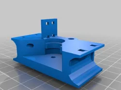 Ultra light x-axis for custom 3D printer