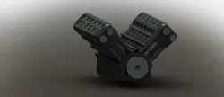 V-12 Engine