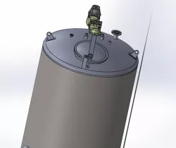 vessel of 3000 ltrs 