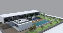 villa modern house 3D model