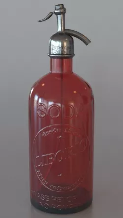 Vintage Soda Syphon 3D model