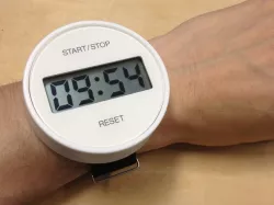 Watch strap adapter for MUJI kitchen timer