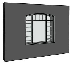 Window for Cottage 3D model