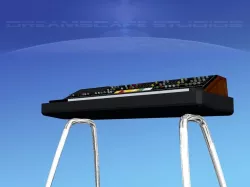 Yamaha cs80 3D model