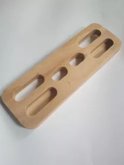 19mm plywood hangboard