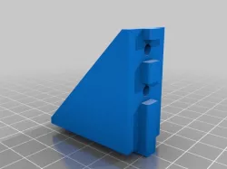 2020 40mm 2screw bracket