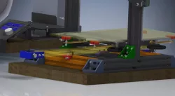 3D Printer. Y-axis lengthening Creality Ender-3. Increase print area.