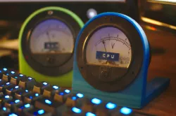 Analog CPU/RAM USB Performance Meter