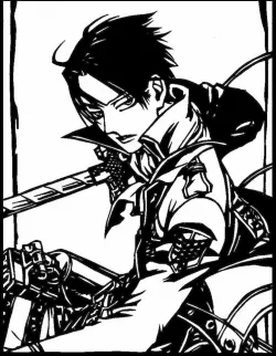 AOT Levi stencil