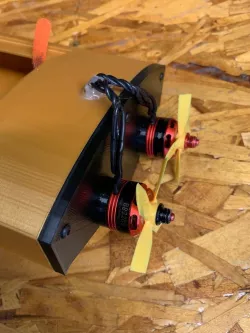Back Plate for super simple RC Boat