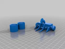 Battle Bots Skorpios (Movable wheels Robot)