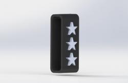 Belt Clip with Stars