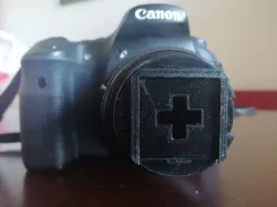 Bokeh Stencil Holder (parametric lens cap version)