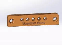 Bowden tube cutting tool