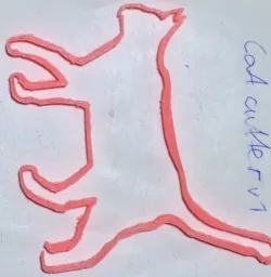 Cat Cutter / Cat cookie cutter
