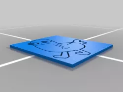 Dickbutt Cutout