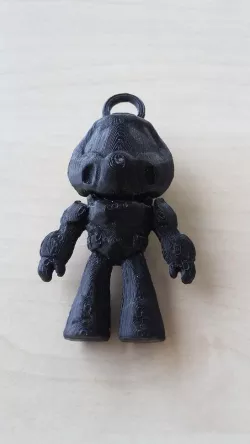 Doomguy Keychain