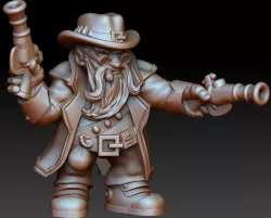 Dual wield pistol dwarf gunslinger