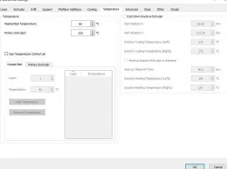 Ender 3 Ideamaker slicing setting PLA