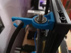 Ender 3 Lead Screw Stabilizer with hotend cable hanger