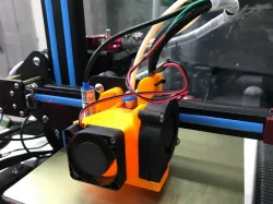Ender part cooler / ABL probe holder