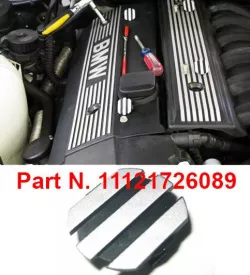Engine Cover Cap for BMW engines M50 M52 M54 - Improved