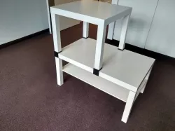 Extension for No Hardware - IKEA Lack Side Table Extender/Stacker 